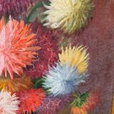 Peinture de fleurs ancienne