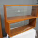 Olof Pira teak modular library shelf system for String