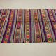 Colourful Vintage Turkish Kilim 318x138 cm Kelim Rug Wool Red Green Black Large