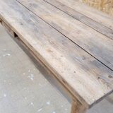 Oak farmhouse table