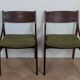 Paire de chaises danoise en palissandre
