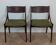 Pair of Danish chairs in rosewood