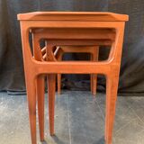 Erling Torvits , Scandinavian trundle table design 1960