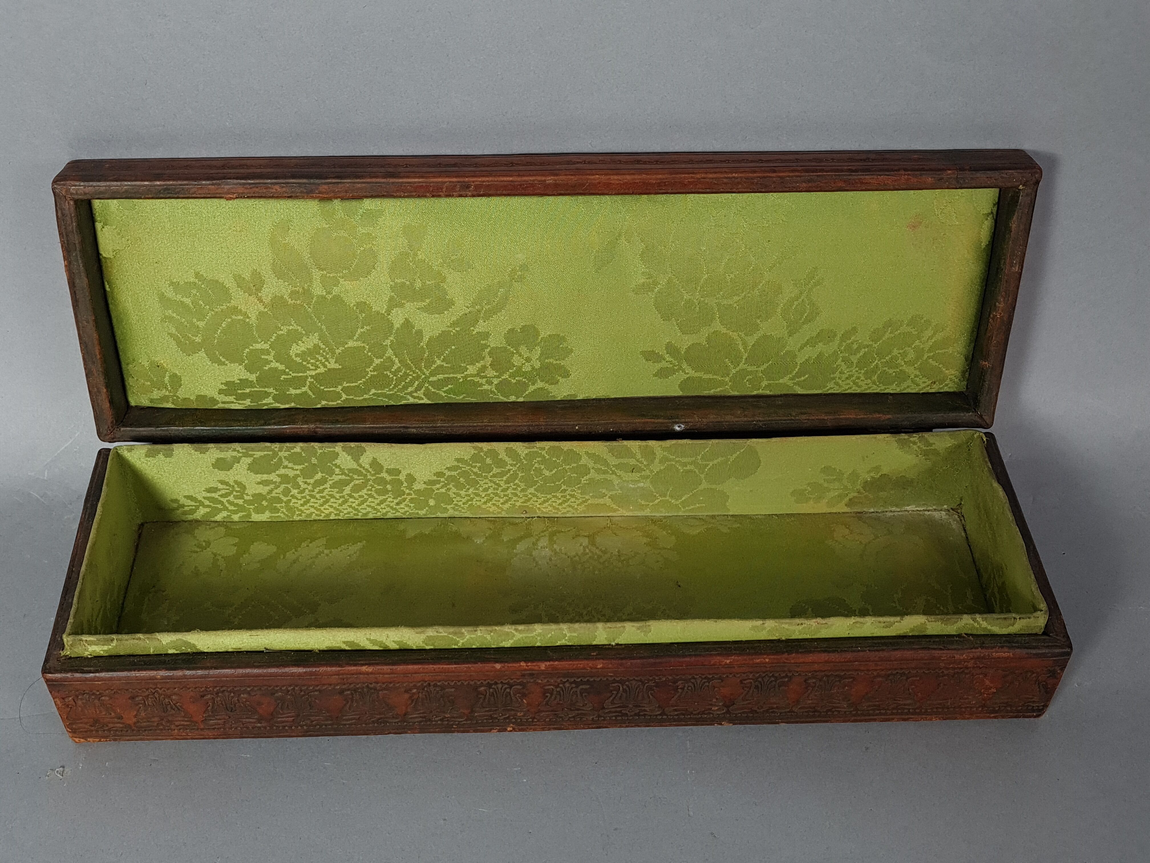 Leather box inner fabrics