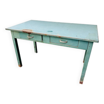 Industrial desk vintage table