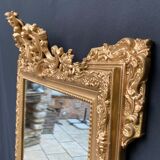Miroir doré Louis XV 98x156cm