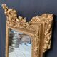 Miroir doré Louis XV 98x156cm