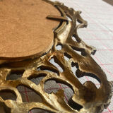 Gilded bronze mirror