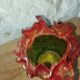 Pair of vintage bakelite vases resembling tulips – 1940s/50s