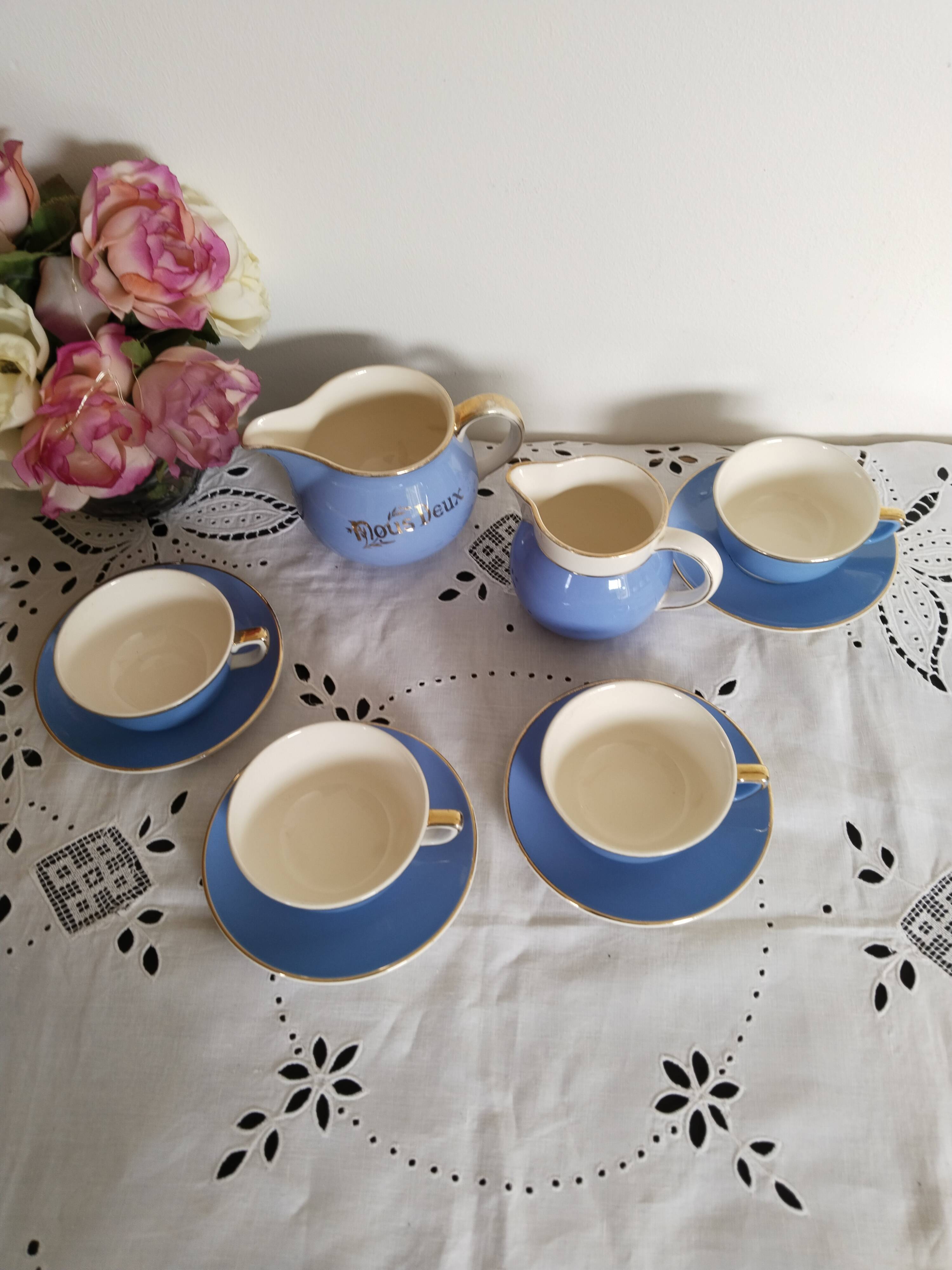 Nous Deux coffee service, milk jugs, Villeroy and Boch