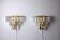 Paire d'appliques Kinkeldey, Allemagne, 1970