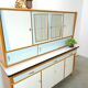 Buffet vintage des années 50 avec laiton et formica