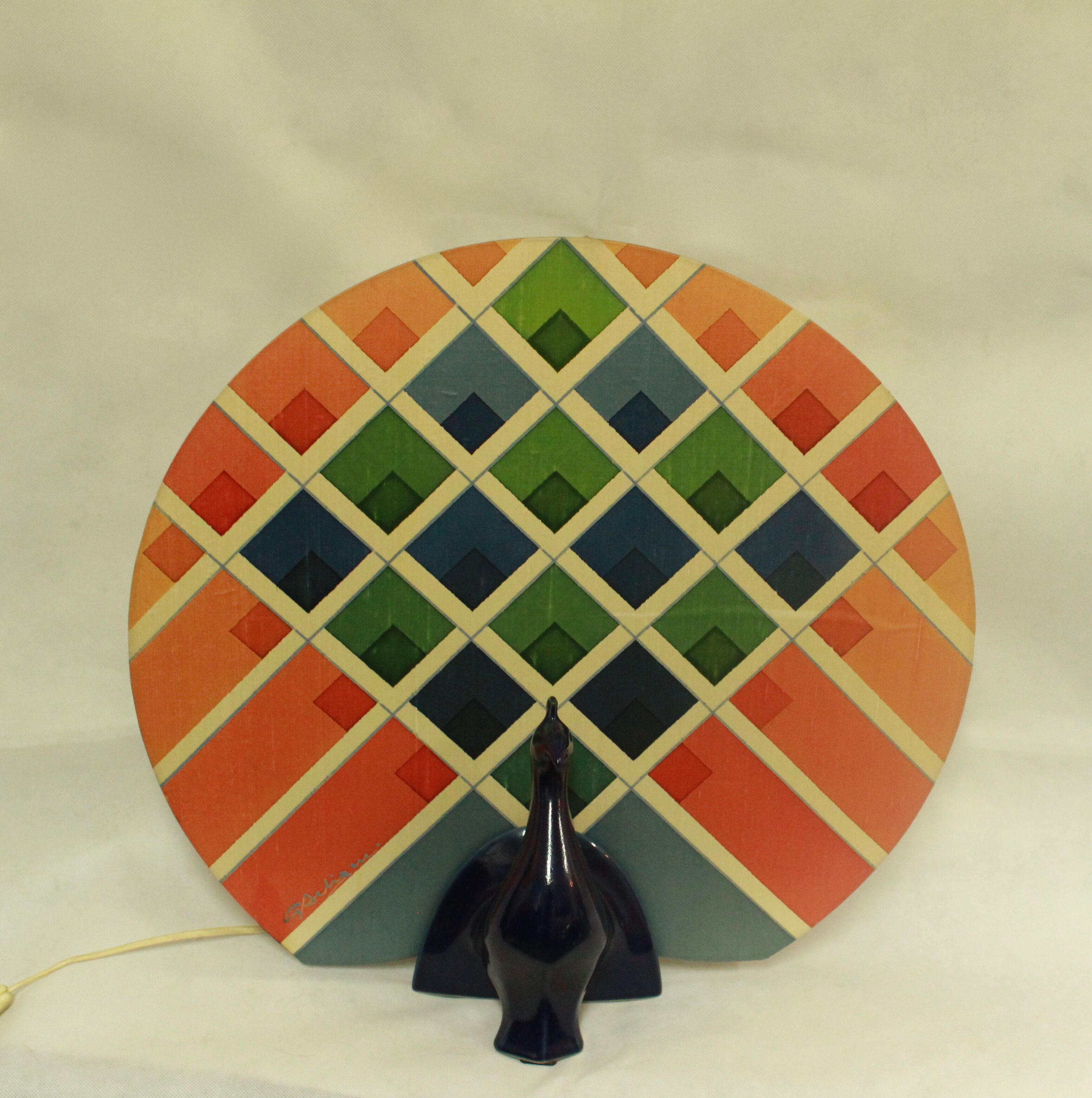 Lampe en céramique 1970