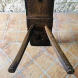 Banc de ferme en chêne , circa 40’s /50’s