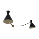Wall lamp in the style of Italian creations of the 50s
