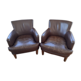 Pair of sky armchairs