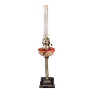 Lampe a petrole reservoir en cristal