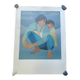 Louis toffoli lithograph on arches paper woman and child signed & numbered
