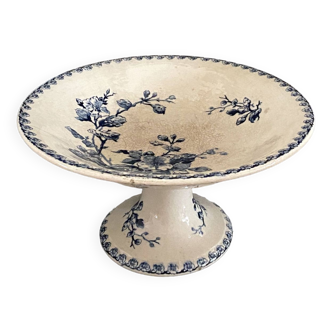 Gien porcelain compote bowl