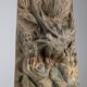 Antique Bronze Relief of Nature and Birds, 1900s