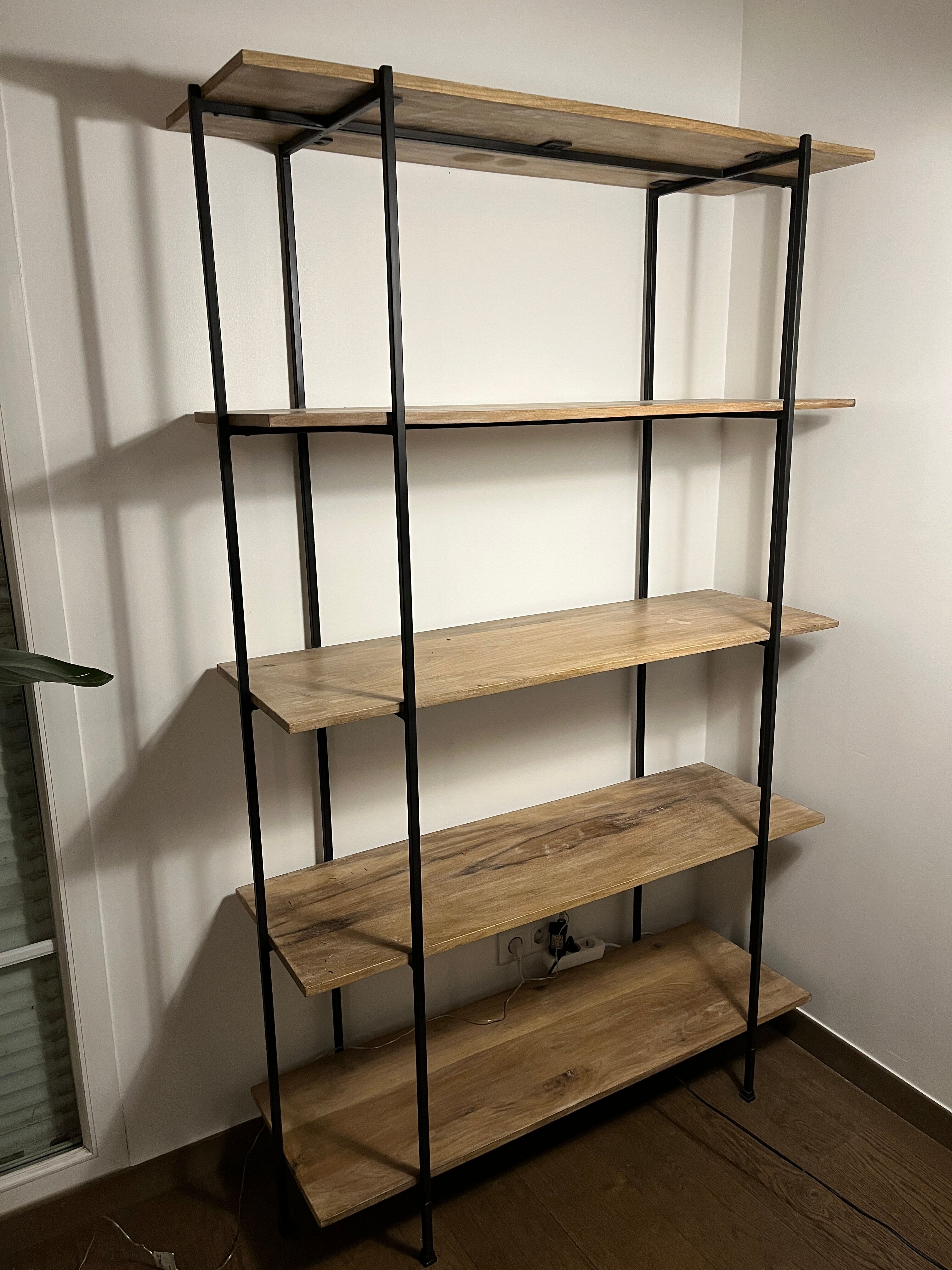 Industrial style shelf