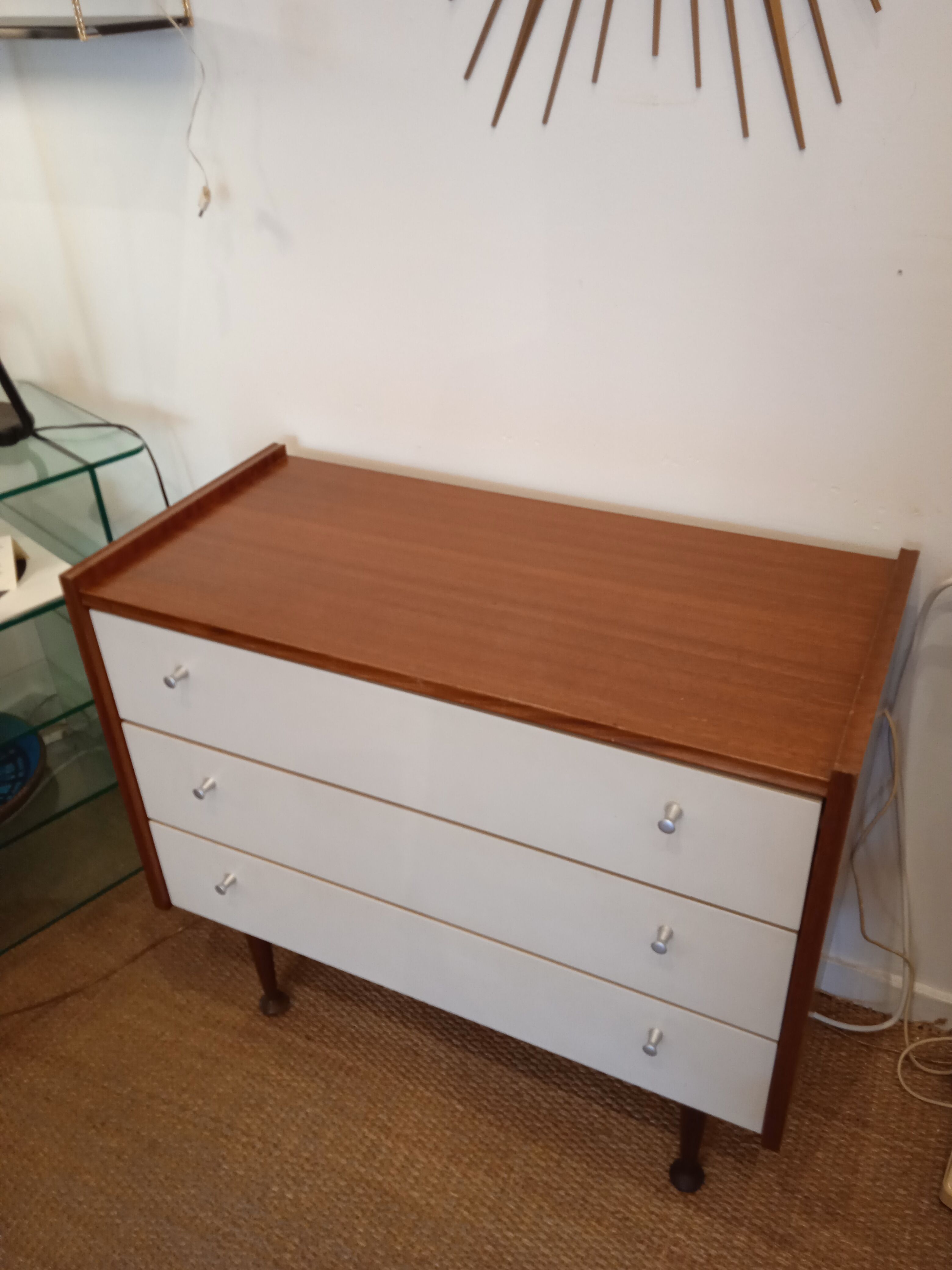 Commode vintage style scandinave