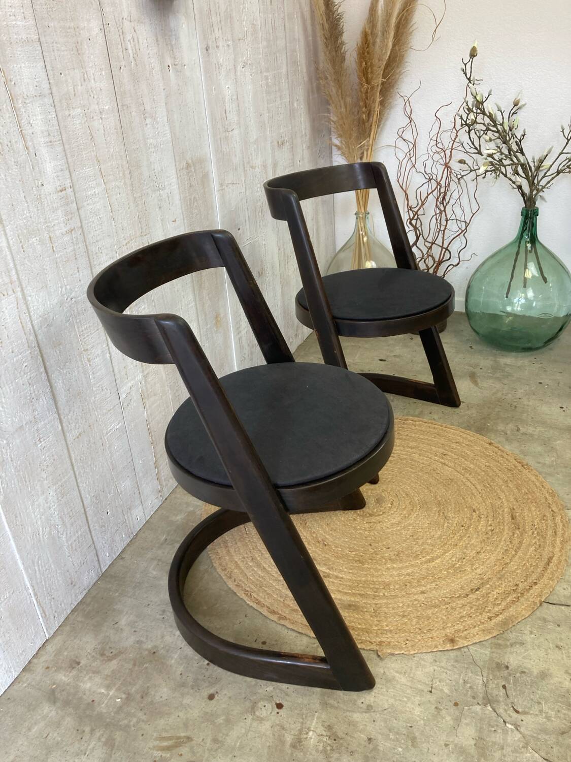 Pair of Halfa Baumann chairs