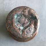Chaudron ancien en cuivre
