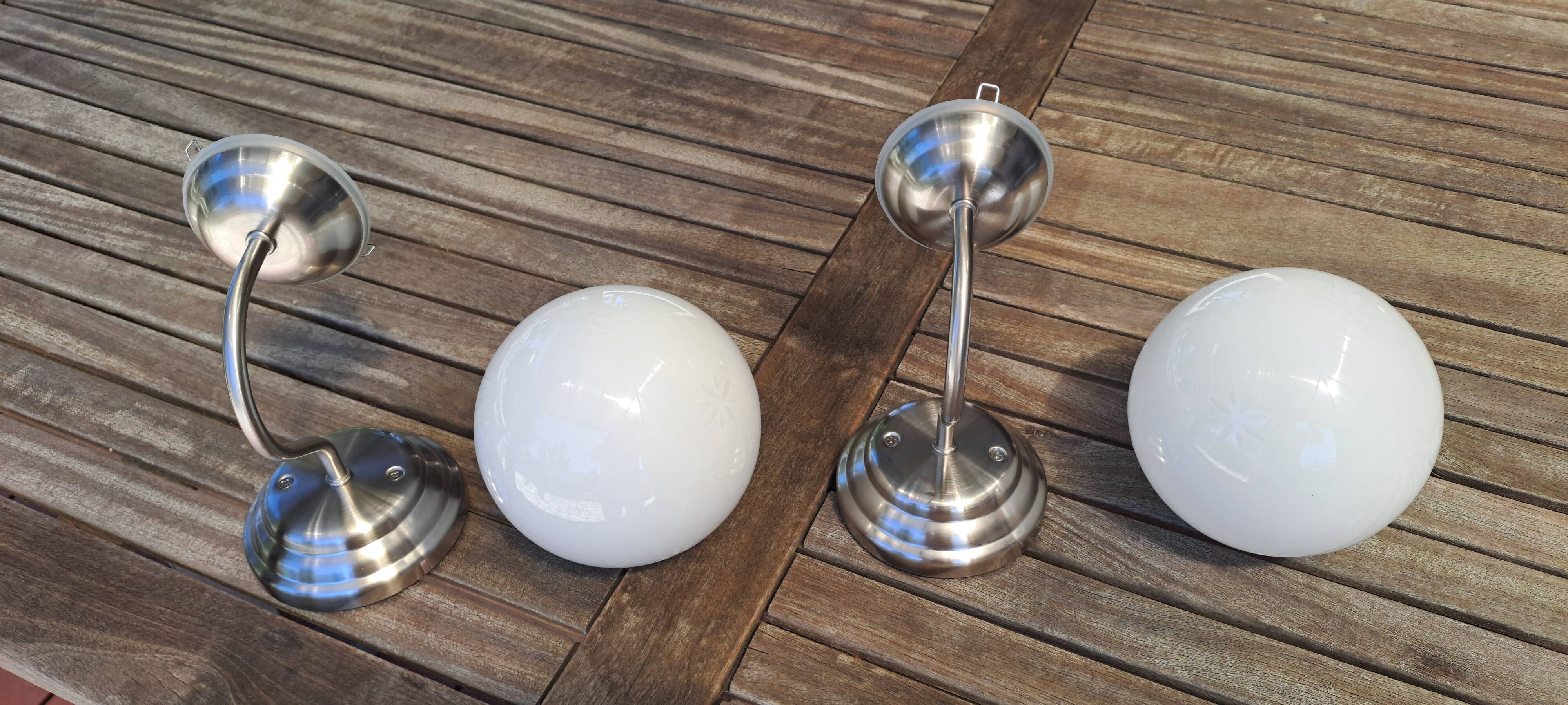 Art Deco style wall lights