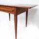 Side table with extensions in teak of Danish design by Silkeborg Furniture, 1960s