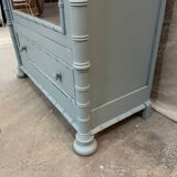 Napoleon III bamboo bookcase