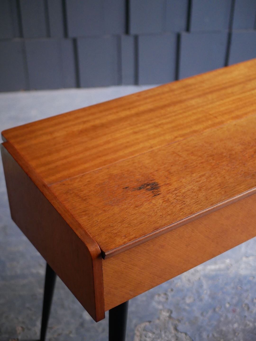 Vintage wooden console