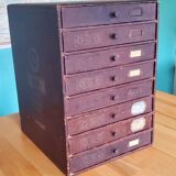 Louis Vuitton haberdashery/wire cupboard chest of drawers 8 drawers