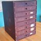 Louis Vuitton haberdashery/wire cupboard chest of drawers 8 drawers