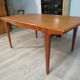 Table scandinave en teck années 70