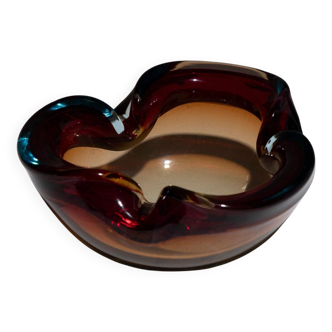 Free-form murano glass ashtray, 1950s