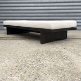 Minimalist Japandi bench, Netherlands, 1970