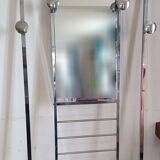 Vintage coat rack / hanger in chrome brass - Art Deco