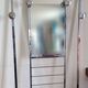 Vintage coat rack / hanger in chrome brass - Art Deco