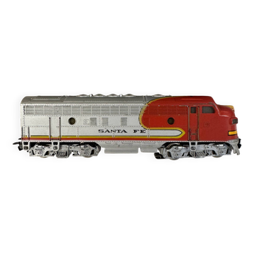 Old train locomotive Marklin Santa fe USA