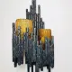 Brutalist Wall Lamp By Marcel Fantoni, Italy, 1960S