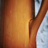 Large degraded ceramic pitcher