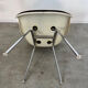 Old Charles and Ray Eames Vitra design armchair from the 70s fiberglass armchair fabric
