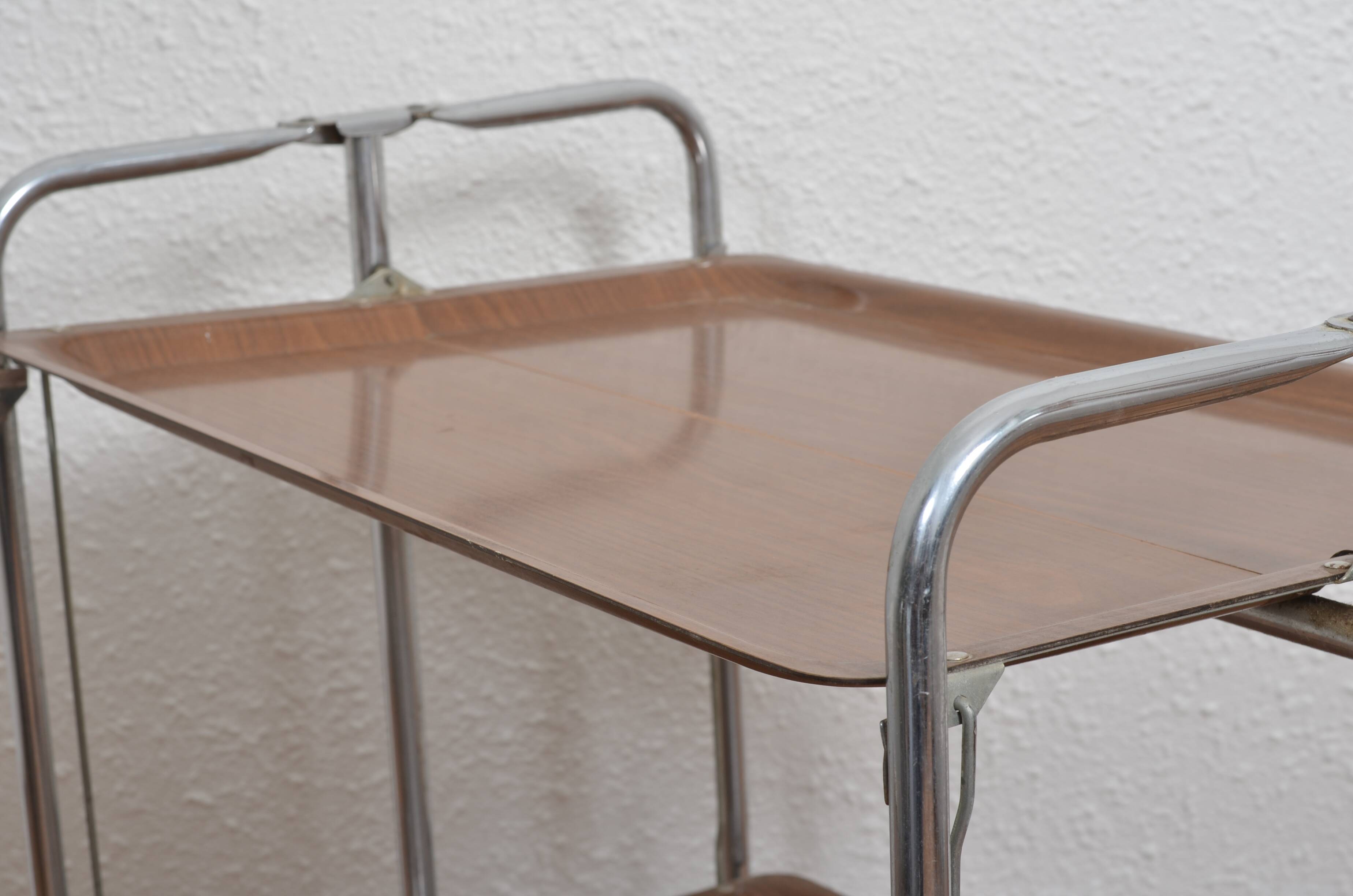 Vintage folding trolley