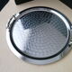 Stainless steel service tray 34 cm