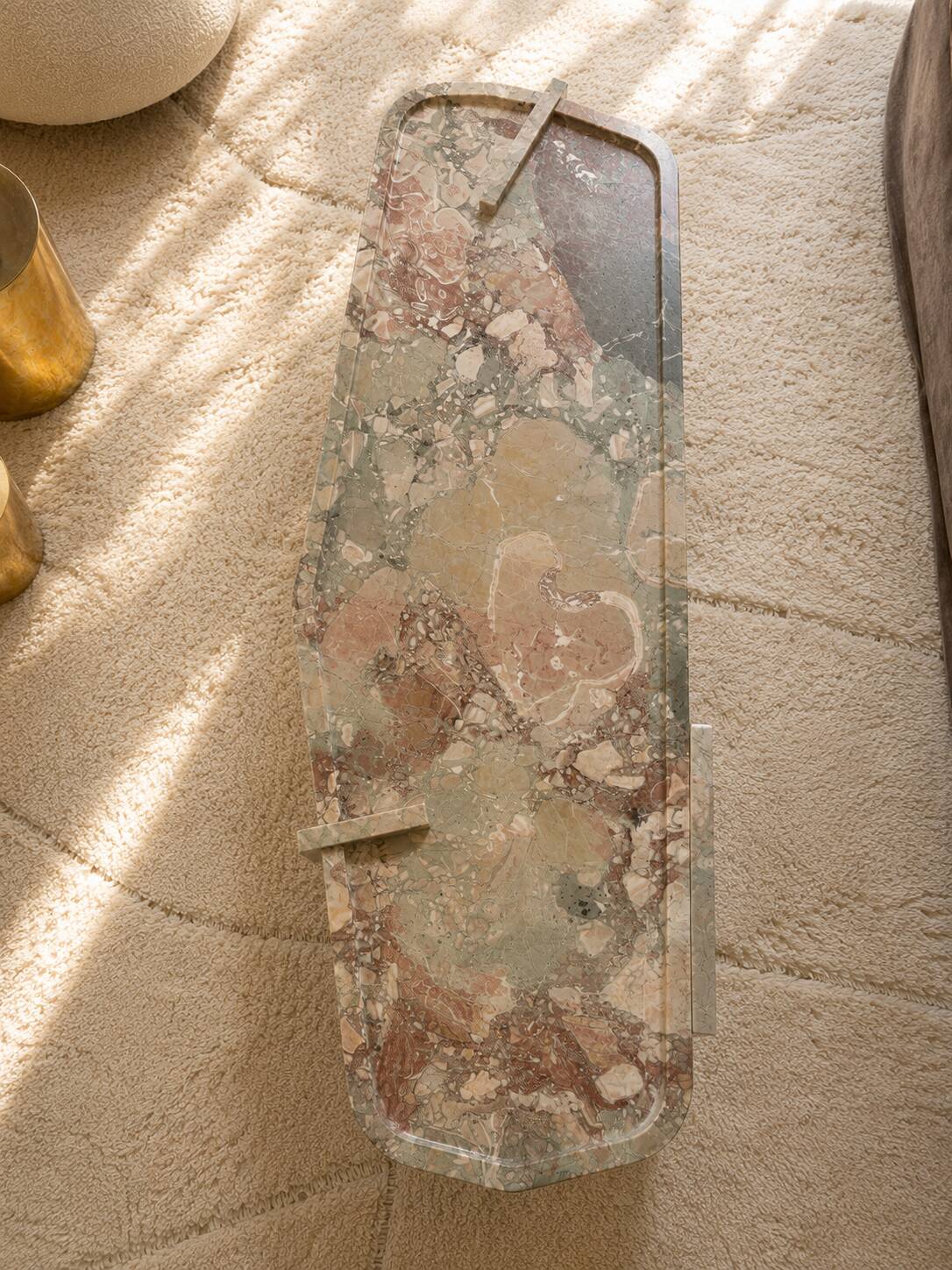 Table basse baxter — lana 159, finition wildflower