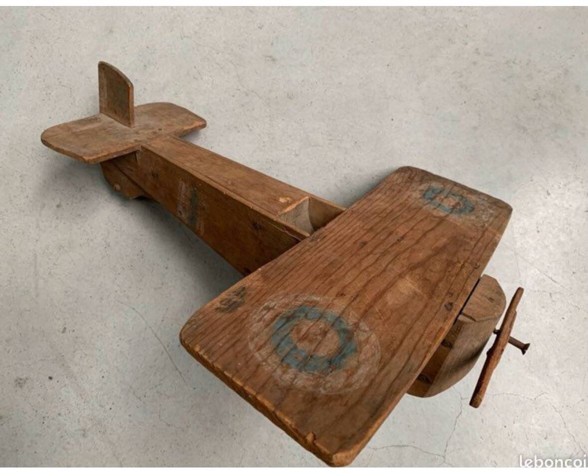 Vintage wooden aircraft