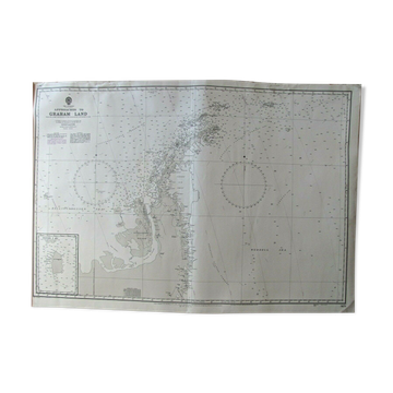 Carte marine Graham Land  - Peter I Oy - Antarctique