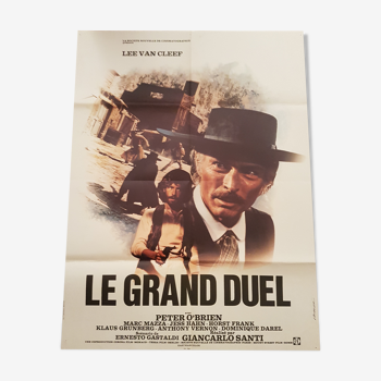 Movie poster lle grand duel