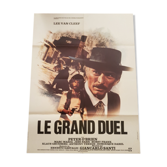 Movie poster lle grand duel